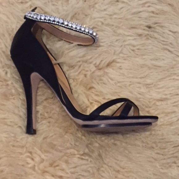 Badgley Mischka High heels black 7 1/2 - Picture 2 of 5